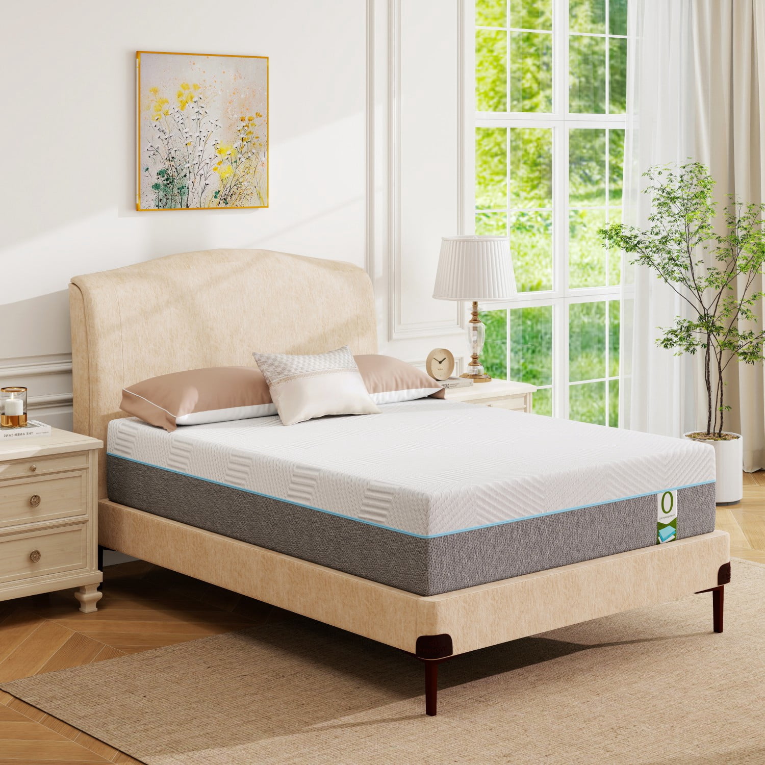 12 inch Full Gel Memory Foam Mattress, Medium Firm Mattress for Cool Sleep & Back Pain Relief, CertiPUR-US Certified