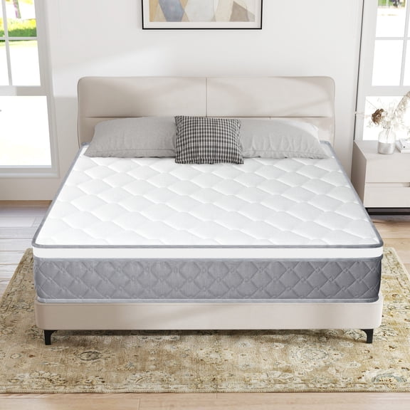 12 - inch Full Hybrid Mattress with a Moderately Firm Feel, Equipped with Individually Wrapped Pocket Springs and Packed in a Box