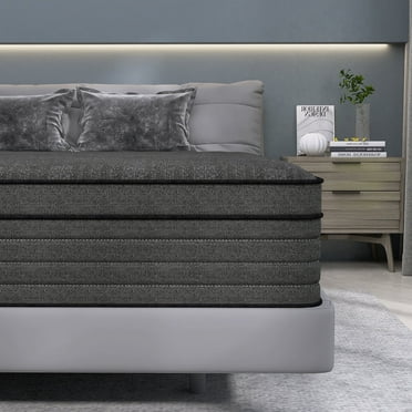 lemontalking 12 inch Full Mattress,Hybrid Mattresses Medium Firm in a Box