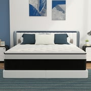 Mulinature 12 inch Full Mattress in a Box, Gel Memory Foam and Pocket Spring Hybrid Mattress