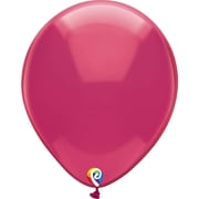 12 inch Funsational Crystal Fuchsia Latex Balloons 50 Pack - Party Supplies Decorations