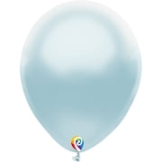 12 inch Funsational Pearl Baby Blue Latex Balloons 12 Pack - Party Supplies Decorations