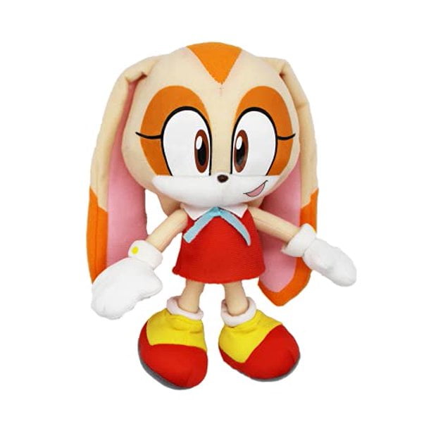 New Amy Rose SONIC THE HEDGEHOG 9 inch Plush (Great Eastern