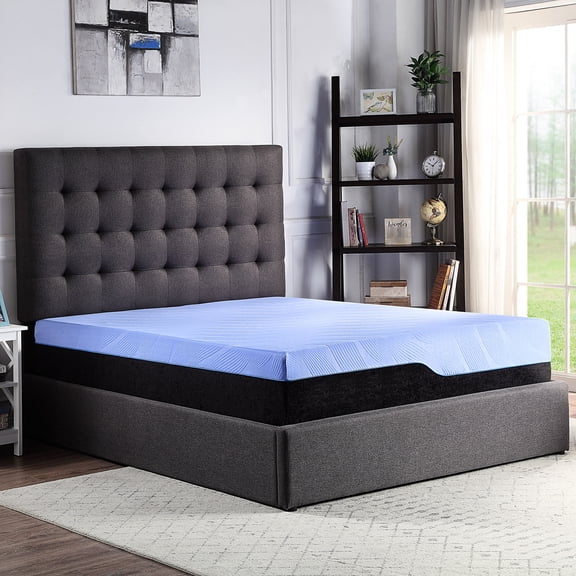 12-inch Height, High-Density Support Foam | Contouring Support, Low Motion Transfer | Enhanced Comfort for a Good Night's Rest