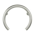 thumbnail image 1 of 12-inch Huntington Shower Valve Grab Bar Front Mount, ADA Compliant, Satin, 1 of 6