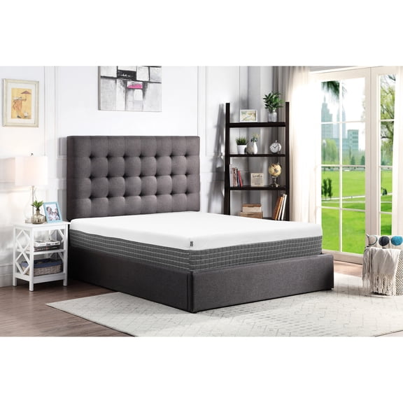 12-inch Hybrid, Breathable Gel Foam | Spinal Alignment, Low Motion Transfer | Rejuvenating Rest Throughout the Night