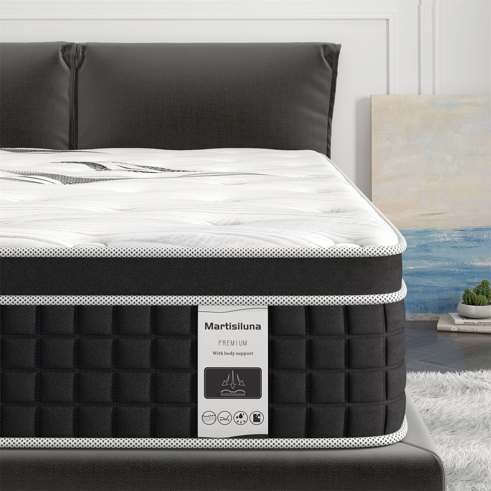 12-inch Hybrid Gel Memory Foam Mattress in a Box King