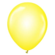 12 inch Kalisan Crystal Yellow Latex Balloons 10 Pack - Party Supplies Decorations