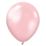 12 inch Kalisan Metallic Pearl Pink Latex Balloons 50 Pack - Party Supplies Decorations