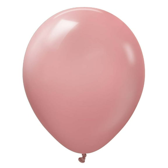 12 inch Kalisan Retro Rosewood Latex Balloons (10 Pack) - Party Supplies Decorations