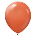 thumbnail image 1 of 12 inch Kalisan Retro Rust Orange Latex Balloons (10 Pack) - Party Supplies Decorations, 1 of 1