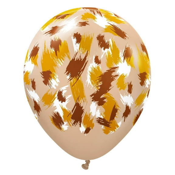 12 inch Kalisan Safari Savanna - Desert Sand Latex Balloons (25 Pack) - Party Supplies Decorations