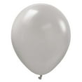 thumbnail image 1 of 12 inch Kalisan Standard Grey Latex Balloons (100 Pack) - Party Supplies Decorations, 1 of 1