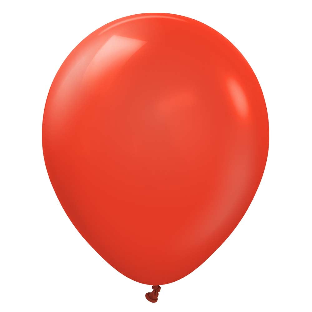 12 inch Kalisan Standard Red Latex Balloons (10 Pack) - Party Supplies ...