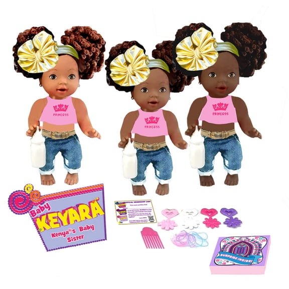 Kenya's Baby Sister Keyara 12 inch Doll