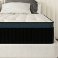 thumbnail image 1 of lemontalking 12 inch King Mattresses, Pocket Spring Hybrid Mattress with Gel Memory Foam for Cool Sleep,Medium Firm, 1 of 7