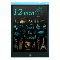 12 inch LCD Drawing Tablet, Cimetech LCD Writing Tablet, Electronic Digital Writing &Colorful Screen Doodle Board Gift for Kids and Adults at Home,School and Office (Blue)
