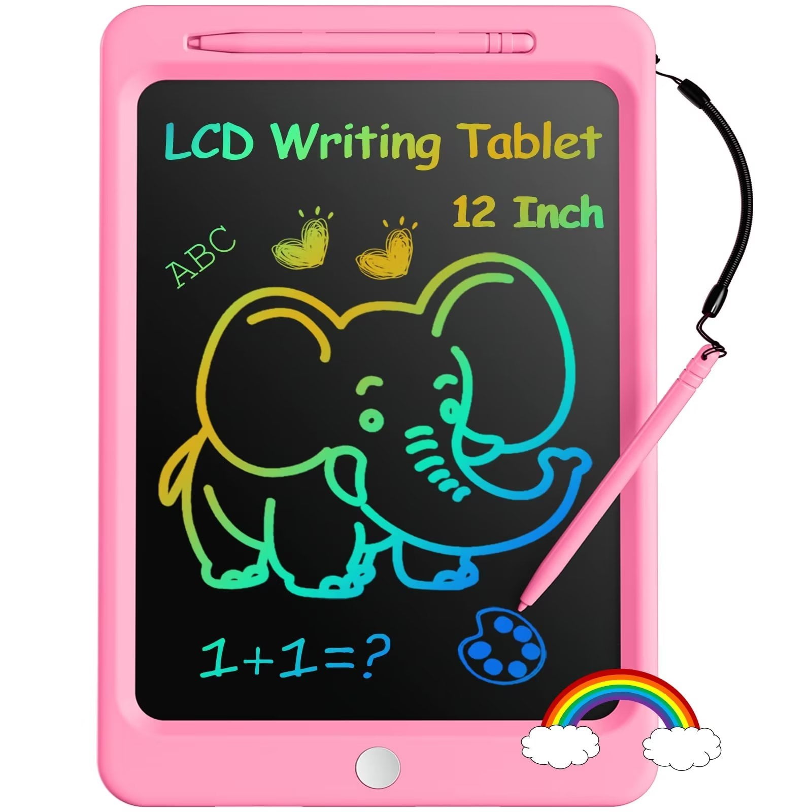 Fuleda Lcd Writing Tablet For Kids, 2 Pack 85 Inch Colorful Doodle Board  Drawing Pad For Kids, Drawing Tablet Girls Toys Age 6-8, Educa