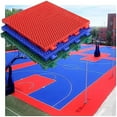 12 inch Modular Interlocking Floor Tiles，Gymnasium Basketball Court