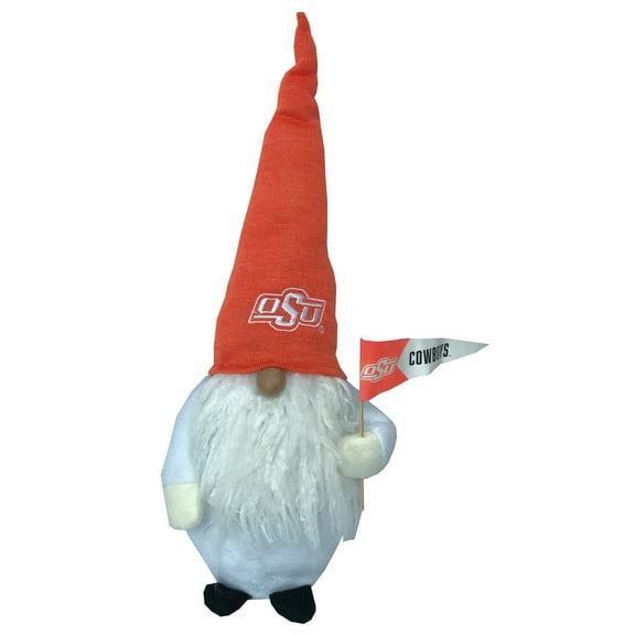 12 inch Oklahoma State Gnome - white