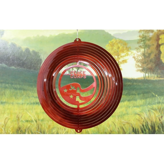 12 inch Peace Corp Red