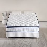 12 inch Twin Mattress, Memory Foam & Spring Hybrid Medium Comfort Twin Size in a Box,Adult