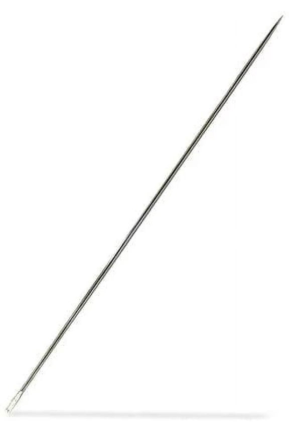 12 inch Upholstery Hard Large Eye Needle,Hand Sewing Leather,Tapestry,Embroidery,Tufting,for Home or Work.(Silver, 12 Inch)