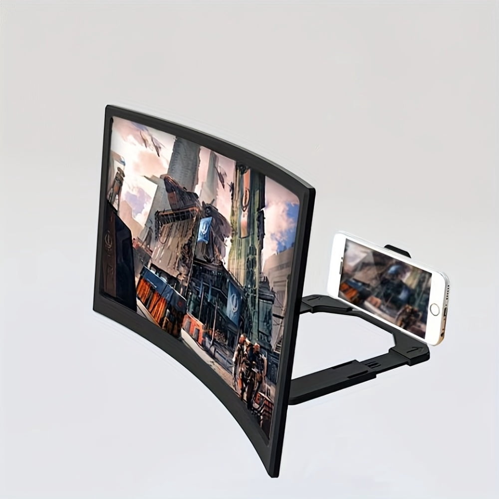12-inch curved HD mobile phone screen amplifier - 1:1 isotropic ...