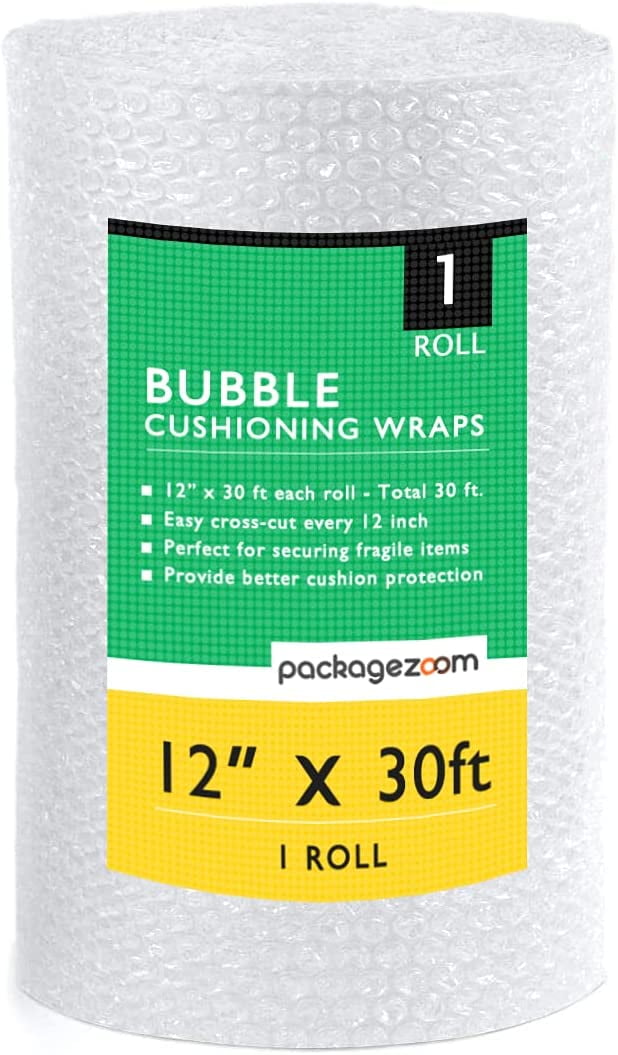 Large Bubble Wrap Cushioning Clear 12 In X 100 Ft | Duck Brand