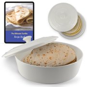 12 inches Ceramic Tortilla Warmer by StarBlue with Free Recipes ebook