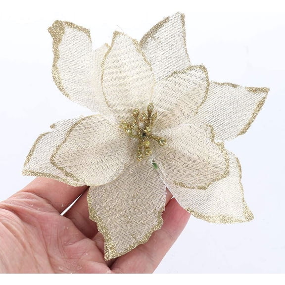 12 lilies, adorned with sequins, suitable for Noel people, Dole, 13cm