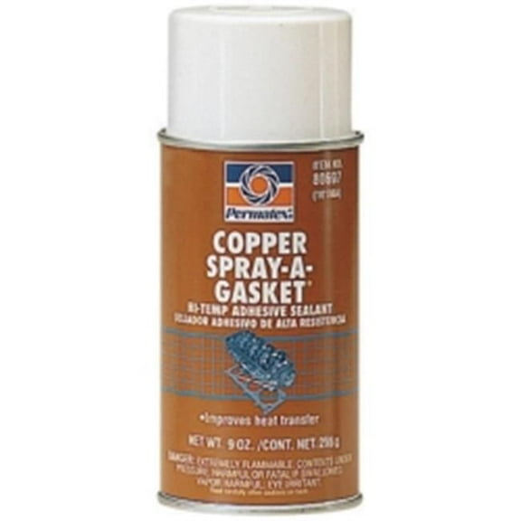 12 oz Aerosol Can Copper Spray A Gasket Hi Temp Sealant