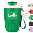 thumbnail image 1 of 12 oz Coffee Vacuum Flask, 316 Stainless Steel Insulated Travel Mug with Lid and Handle for Hot Cold Drinks, Camping, Home and Office, 1 of 7