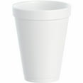 thumbnail image 1 of Foam Cup 12J12, 12 oz, White, 25/PK, 1 of 7