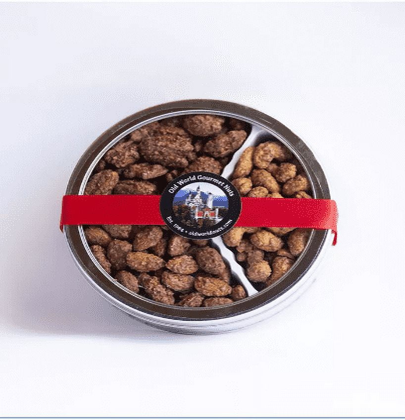 12 oz. Gift Tin Assorted Cinnamon Roasted Nuts