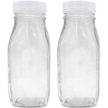 12 oz. Glass Bottle with On (2 pack)