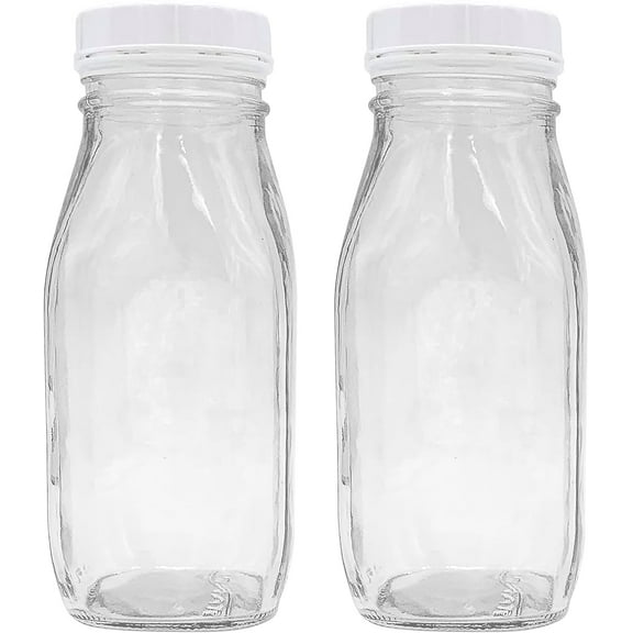 12 oz. Glass Bottle with On (2 pack)