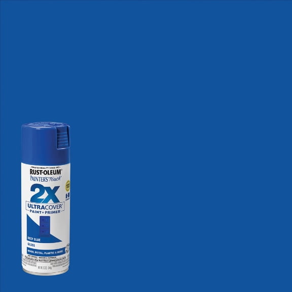 12 oz. Gloss Deep Blue General Purpose Spray 6-Pack