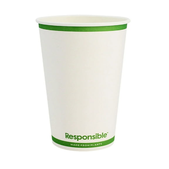 12 oz Hot Cups | Tree-Less™ Compostable Paper