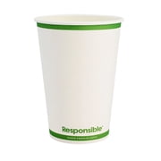 12 oz Hot Cups | Tree-Less  Compostable Paper