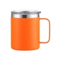 thumbnail image 1 of 12 oz Insulated Stainless Steel Coffee Mug with Handle & Sliding Lid, 304 Stainless Steel Reusable Travel Cup for Office Home Beer Tea Drinks, 1 of 7