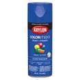 thumbnail image 1 of 12 oz Krylon K05543007 True Blue COLORmaxx Paint & Primer Spray Paint, Gloss, 1 of 1