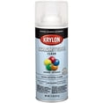 thumbnail image 1 of 12 oz Krylon K05562007 Crystal Clear COLORmaxx Paint & Primer Spray Paint, Satin Pack of 6, 1 of 1