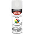 thumbnail image 1 of 12 oz Krylon K05584007 White COLORmaxx Paint & Primer Spray Paint, Primer Pack of 6, 1 of 1
