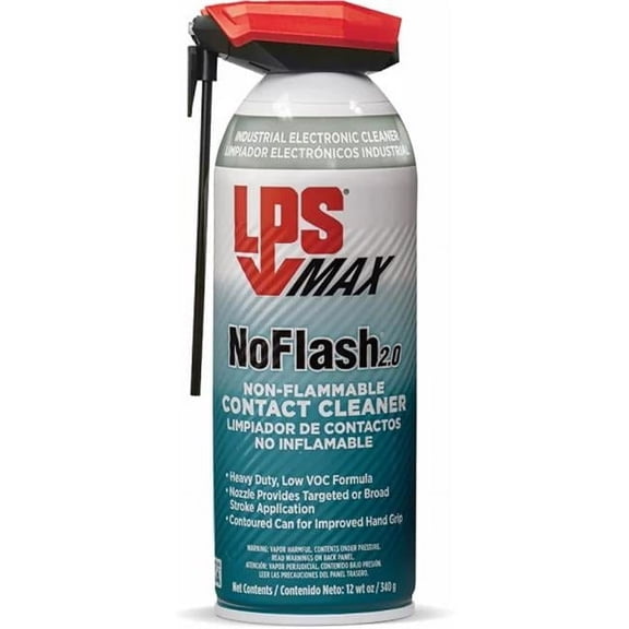 12 oz MAX NoFlash 2.0 Non-Flammable Contact Cleaner