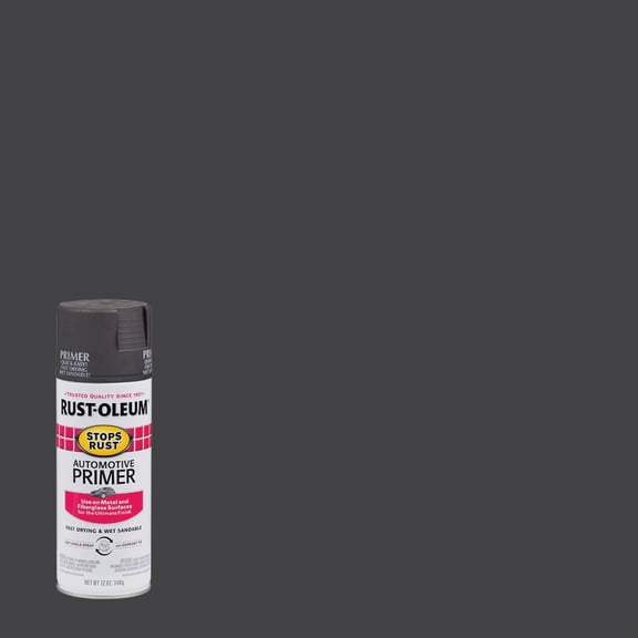12 oz. Matte Dark Gray Automotive Primer Spray Paint 6-Pack