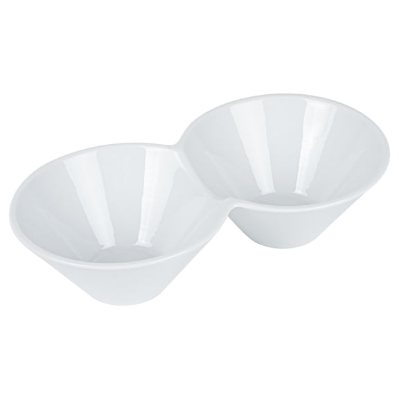 Chef 101 12 oz Round White Porcelain Bowl Set - 9" x 5" x 2 1/4" - 1 count box