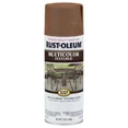 thumbnail image 1 of 12 oz Rust-Oleum 239122 Rustic Umber Stops Rust Multi-Color Textured Spray Paint, 1 of 2