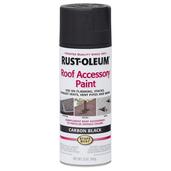 Stops Rust Carbon Black Spray Paint 285227