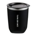 thumbnail image 1 of 12 oz Stainless Steel Insulated Tumbler, Spill Proof Coffee Travel Mug with Lid, Reusable Coffee Cups with lids, Portable Coffee Mug Thermal Cup for Keep Hot Ice Drink Black, 1 of 9